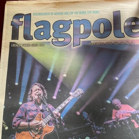 Flagpole featuring Widespread Panic Athens, Georgia Music & Event Magazine Pete - Picture 3 of 4